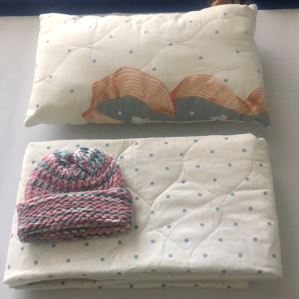 3-Pieces Winter-White Blanket Set (Him or Her)